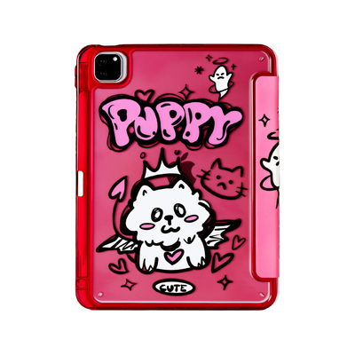 幽灵白猫适用苹果ipad11代保护套