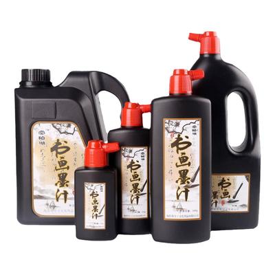 堂柏湖毛笔书法墨汁多规格大容量