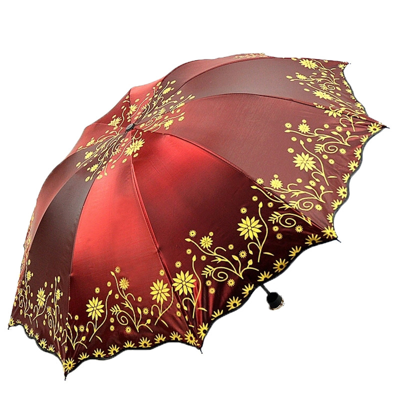 女士加大号雨伞双人高档防晒礼物