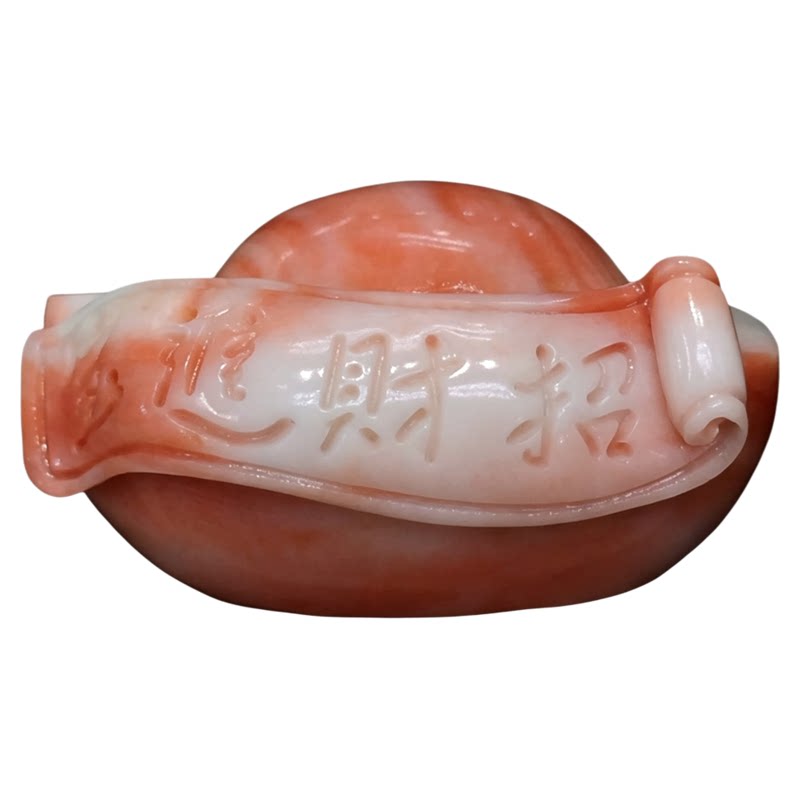 ENIMOL台湾天然珊瑚招财雕件