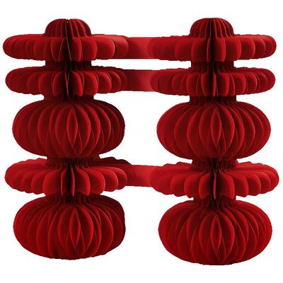 【厂家直销】婚房布置装饰蜂窝球