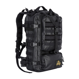 MAGFORCE麦格霍斯台马双肩包0542猎鹰黑胶版户外休闲包黑色男