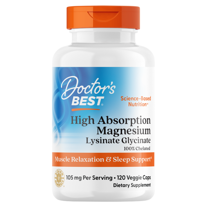 多特倍斯金达威甘氨酸鳌合镁赖氨酸补充剂儿童52.5mg*120粒