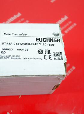 议价Euchner 106623 安士能安全开关 STA3A-2131A024L024RC18C182