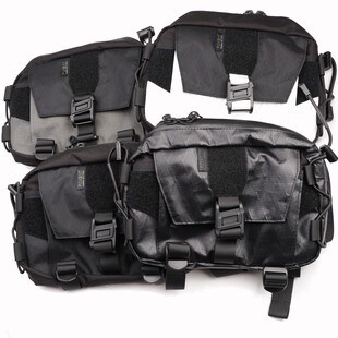 FOXBAT狐蝠工业 蜜獾二代 机能战术EDC轻便携潮牌单肩斜挎男胸包