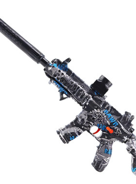 M416电动连发玩具枪男孩子AK47冲锋枪MP5软弹枪儿童水晶生日礼物