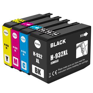 NBN 适用惠普7110墨盒7612墨盒HP Officejet 6100 6700 6600 7510 7512 7110 7610 hp932xl 933xl打印机墨水