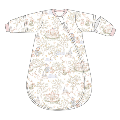 爱贝迪拉蚕丝小月龄睡袋春秋薄款