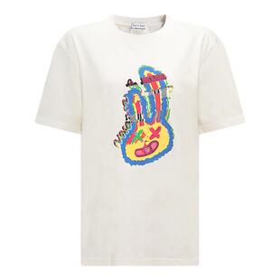 Petit Bari设计师联名款 兔子圆领短袖T恤 潮牌短袖 时尚百搭