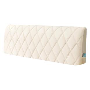 铁床木头床头套罩全包软包套靠背防尘套实木1米8皮床床头四季通用