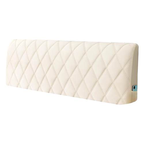 铁床木头床头套罩全包软包套靠背防尘套实木1米8皮床床头四季通用