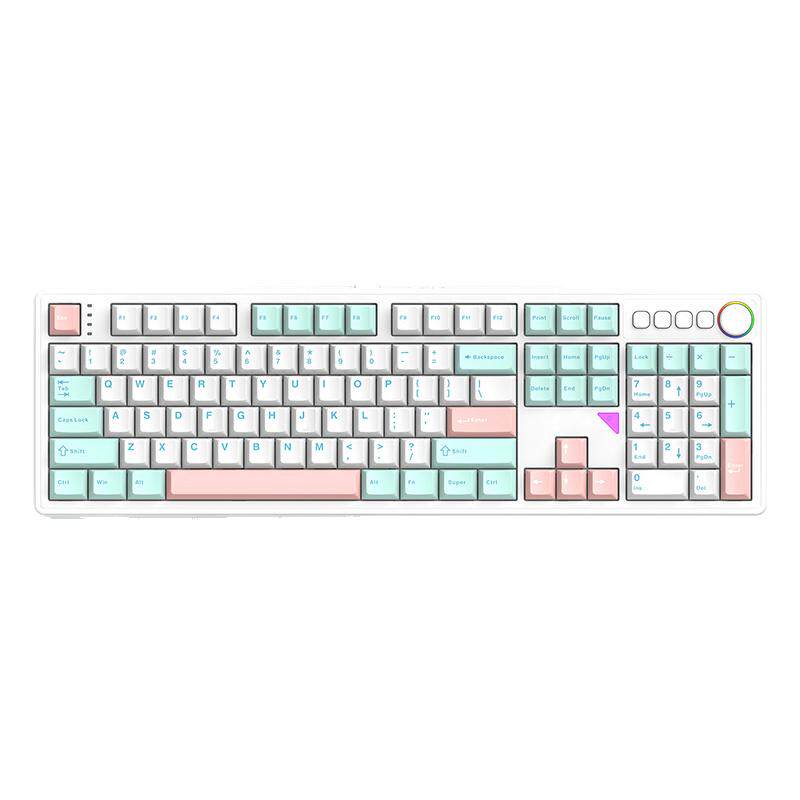 HELLO GANSS 高斯3104Tpro有线蓝牙2.4G无线三模RGB热插机械键盘