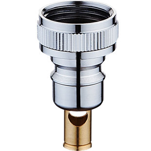 水龙头自动止水接头洗衣机水龙头嘴阀脱管断水嘴4分万能通用配件