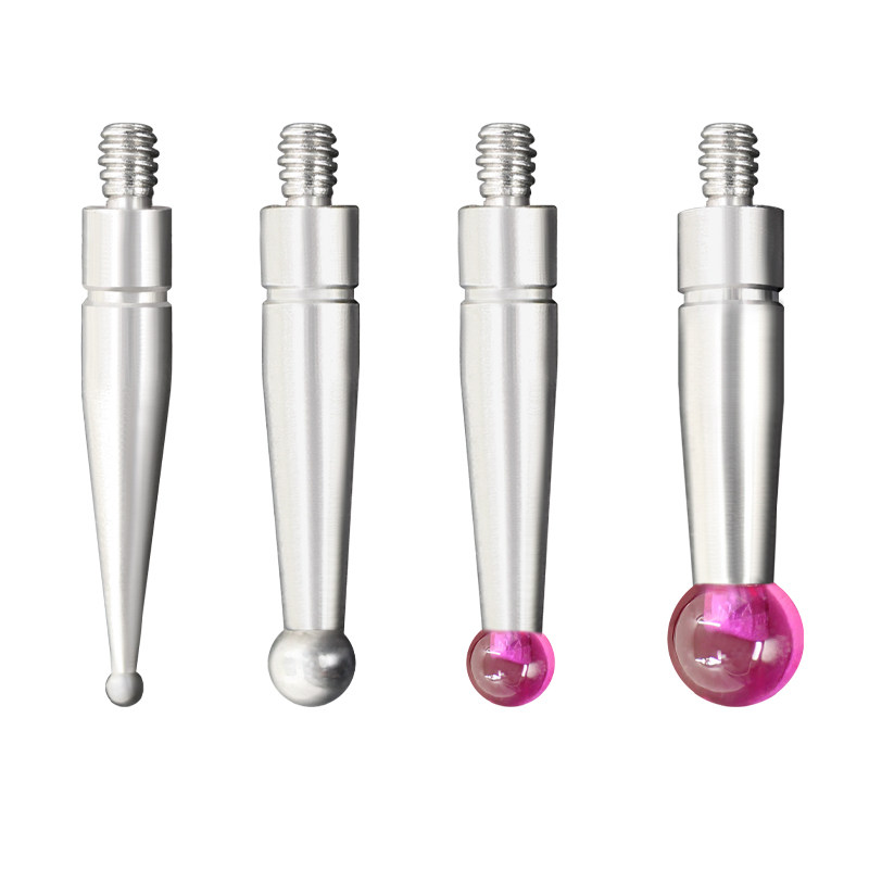 三丰杠杆表适用测针M1.6/M1.7红宝石钨钢球1/2/3杠杆表测针校表针
