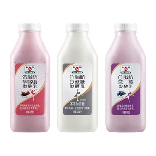 和润0脂肪0蔗糖酸奶原味大果粒低脂益生菌发酵乳