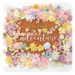 清仓库存 仿真花朵 假花  diy手作花环头饰簪花汉服材料 婚庆装饰