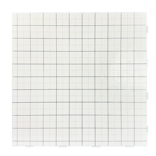 2.6mm拼豆板垫板底板diy手工耐高温52*52钉防烫白色画线工具板子