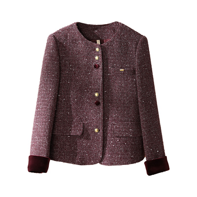 朵莹端庄大气妈妈小香风外套中年