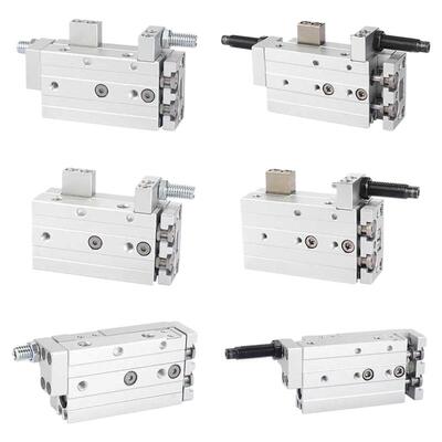 HLS滑台HLSL6/8/12/16/20/25LX10*30/40/50/75/100SAS-B/SB/气缸