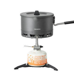 火枫轻山泡面锅户外露营锅具集热锅炉具套锅煮饭神器徒步炊具套装