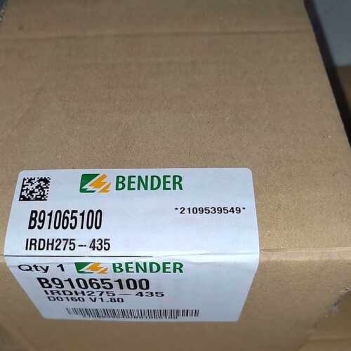 溢价-IRDH275-435 Bender 本德尔处理器模块IRD