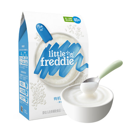 【不叠加后返活动】小皮有机高铁米粉婴儿辅食米糊强化铁tk2