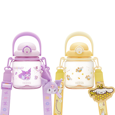 膳魔师便携塑料大肚杯