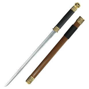 正品龙泉宝剑龙吟环首汉剑唐横刀花纹钢刀剑刀具防身冷兵器未开刃