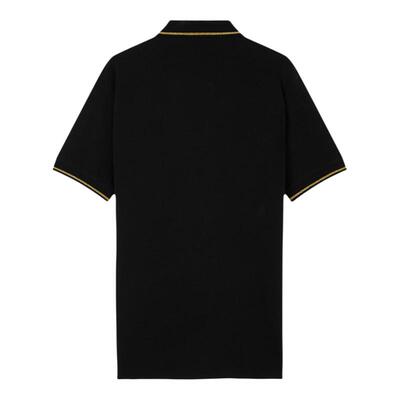 【季末优惠】VERSACE JEANS COUTURE 男士珠地棉Polo衫