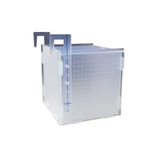 迷你旋转强力吸盘亚克力隔离盒组装式小中大号鱼缸水族箱隔离孵化