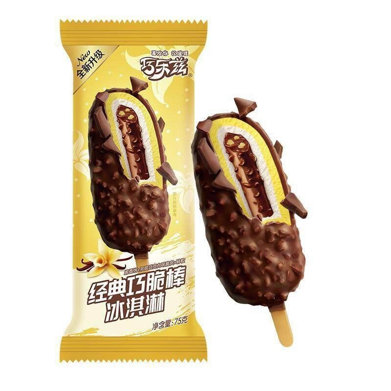 伊利巧乐兹巧脆棒巧恋果四个圈香奶棒脆皮巧丝绒冰淇淋雪糕冷饮