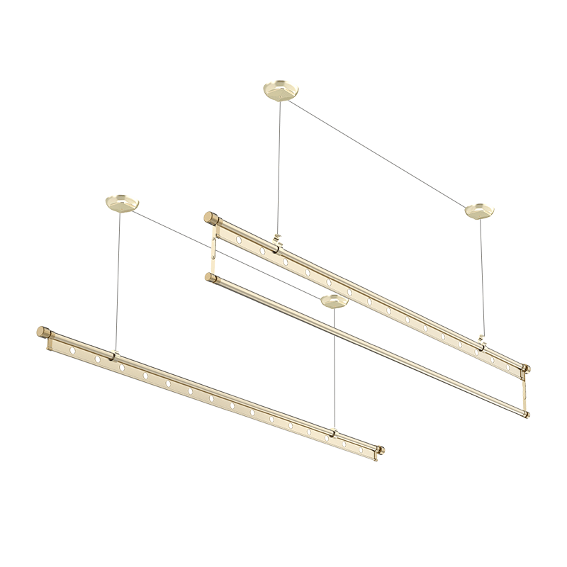 【百人验货】升降单杆手摇家用凉衣架