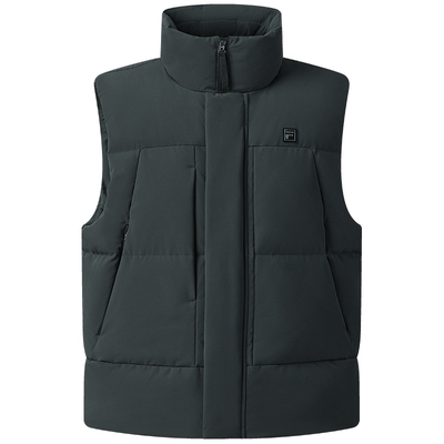 FILA斐乐官方保暖羽绒马甲立领