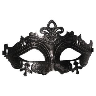 面具儿童万圣节道具面具半脸女孩成人化妆舞会魅影古风春节复古男