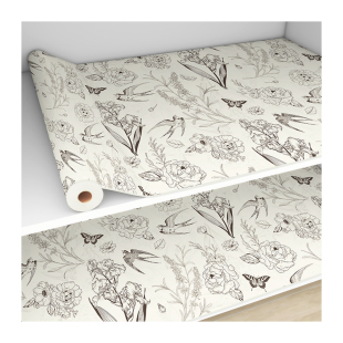 厨房防油贴纸橱柜防水防潮垫纸柜子里面专用加厚翻新自粘专用垫纸