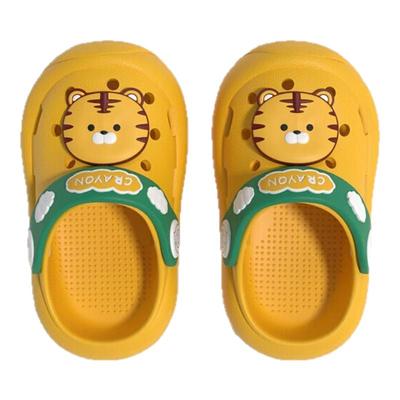 小老虎沙滩平跟室内儿童夏洞洞鞋