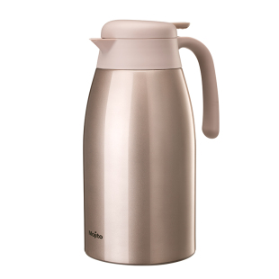 日本mojito保温水壶家用不锈钢大容量保温杯 暖壶热水瓶咖啡壶2L