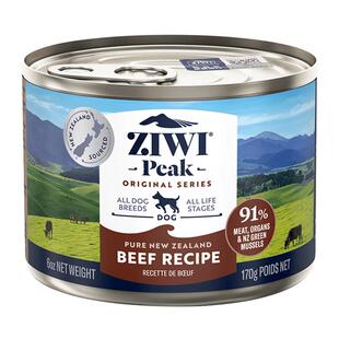 【每6送1】ZIWI滋益巅峰狗罐头主食罐狗粮幼成犬罐小型犬湿粮170g