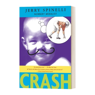 英文原版 Crash 崩溃 Jerry Spinelli 英文版 进口英语原版书籍