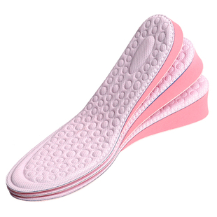 2双 内增高鞋垫女不累脚隐形小个子运动鞋靴子马丁靴长腿神器全垫