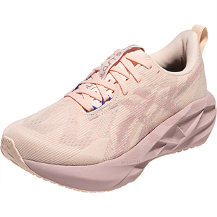 ASICS亚瑟士女鞋NOVABLAST 5减震回弹运动鞋粉色路跑鞋1012B765