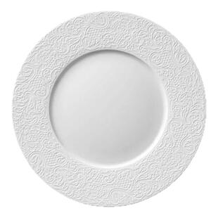 法国Degrenne Paris手工锤纹西餐盘牛排沙拉菜盘深盘意面盘草帽盘