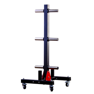 商用可移动杠铃片储存架大孔杠铃杆奥杆卧推杆深蹲硬拉练臂肌存放