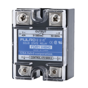 单相固态调压器470KΩ电位器调节FDR1-V4840 40A100A120ASSVR-40A