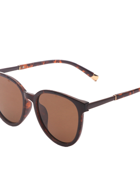 新款防晒墨镜女紫色偏光开车方脸