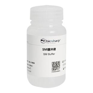 BIOSHARP LIFE SCIENCES 白鲨 BL1199A BL1199B SM缓冲液，100ml/500ml 1瓶