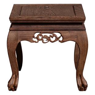 鸡翅木凳子家用红木方凳餐凳实木矮凳小板凳换鞋凳小木凳矮花架