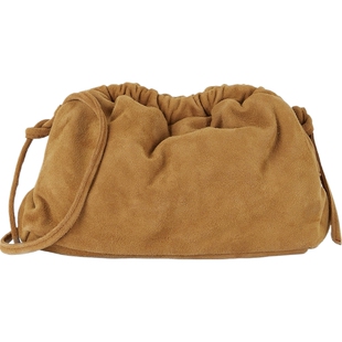 【礼物】Mansur Gavriel  女美拉德缩褶绒面革单肩包