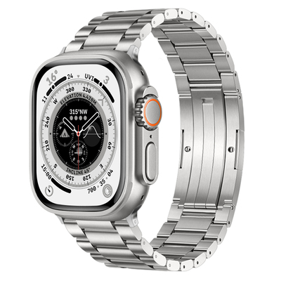 applewatchultra表带钛金属透气