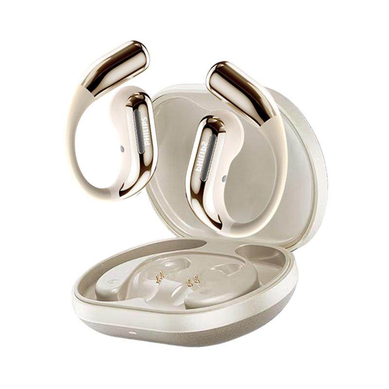 飞利浦2025蓝牙耳机挂耳开放式无线降噪运动耳机高音质TAQ2720